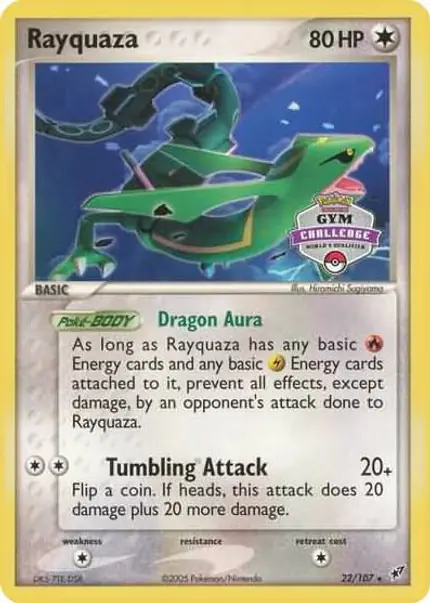 Rayquaza - (2004-2005 Gym Challenge)