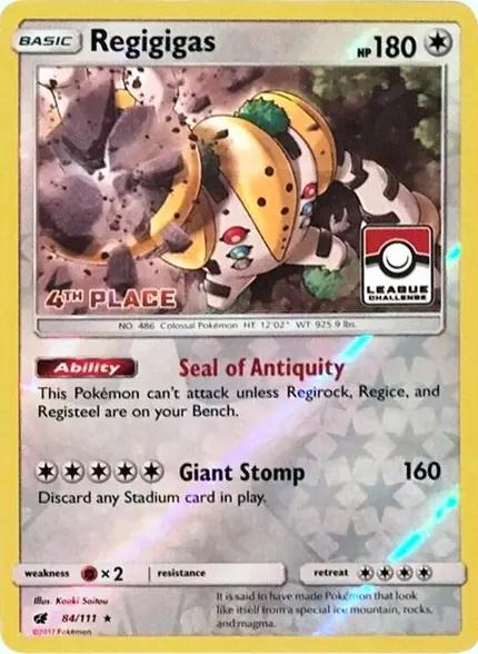Regigigas - (League Challenge) [4th Place]