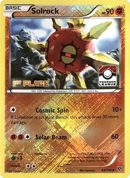 Solrock - (Pokemon League) [1st Place]