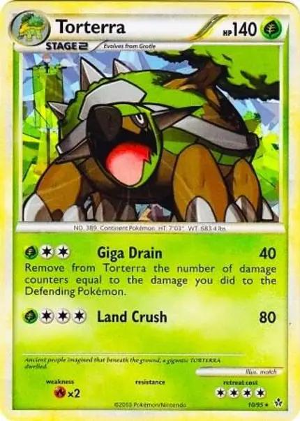 Torterra - /95 (Cracked Ice Holo)