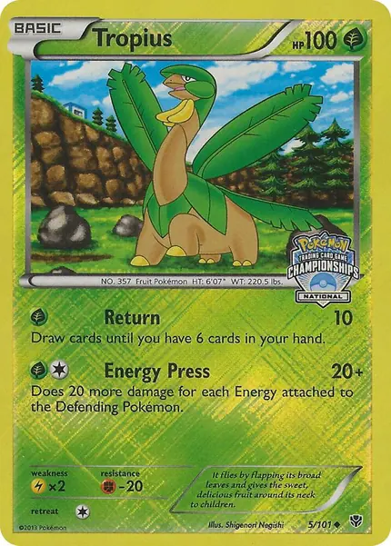 Tropius - (National Championships)