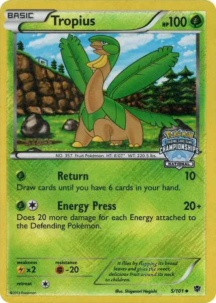 Tropius - (National Championships) [Staff]