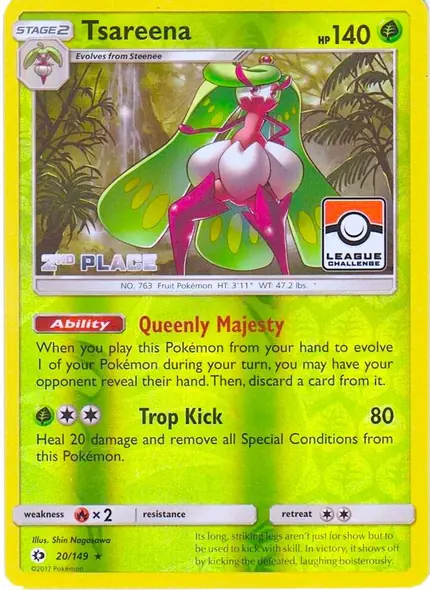 Tsareena - (League Challenge) [2nd Place]