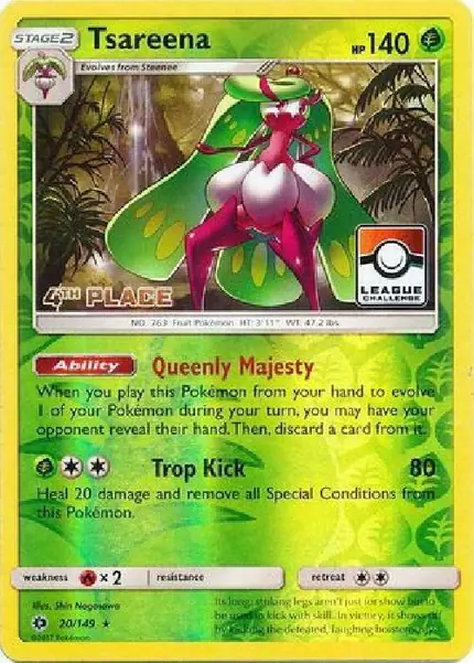 Tsareena - (League Challenge) [4th Place]