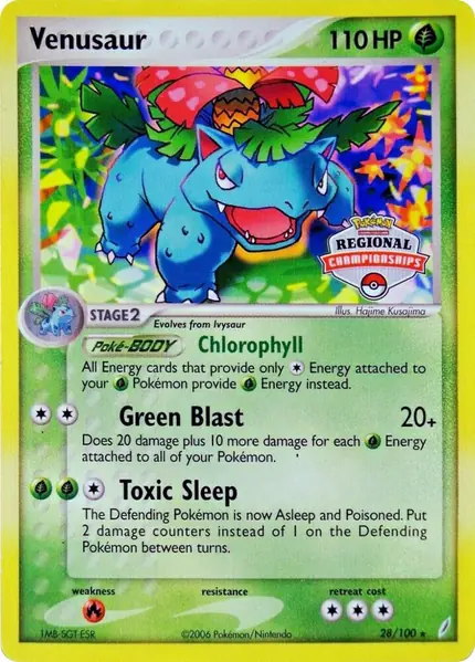 Venusaur - (Regional Championships)