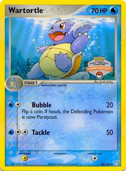 Wartortle - (State Championships)