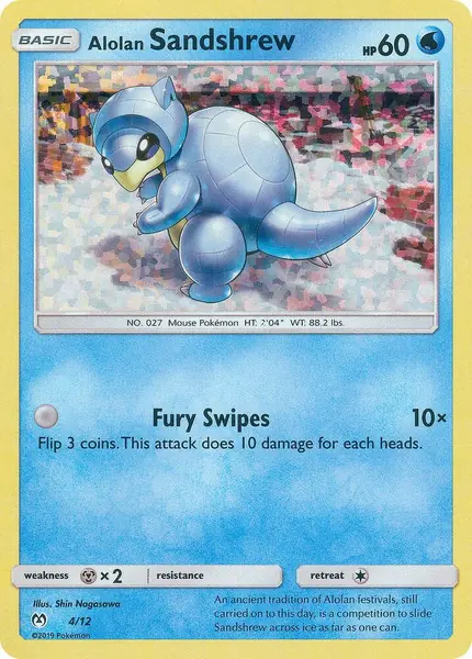 Alolan Sandshrew - /12