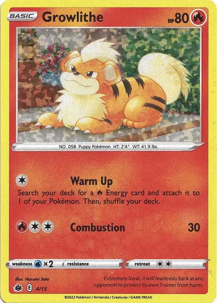 Growlithe - /15