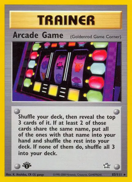 Arcade Game (Goldenrod Game Corner)