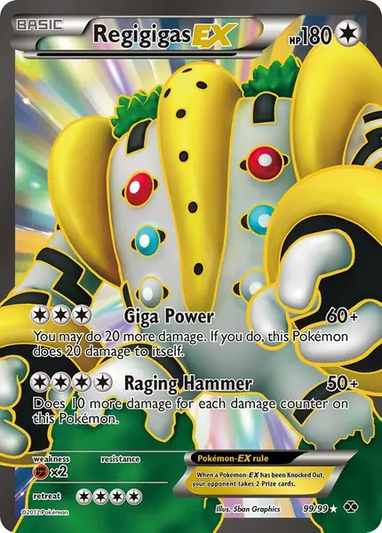 Regigigas EX ( Full Art)