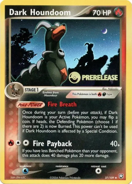 Dark Houndoom - (Prerelease)