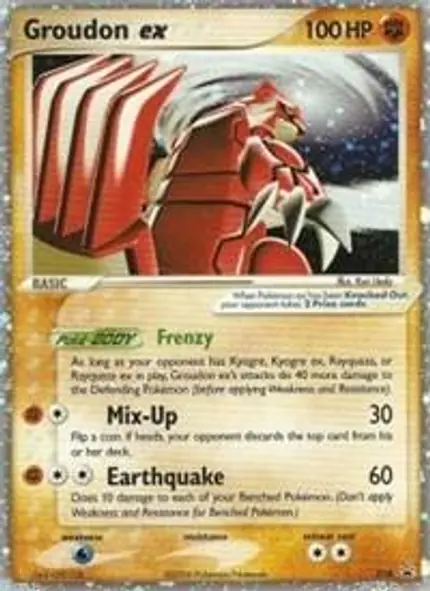 Groudon ex - (EX Collector's Tins)