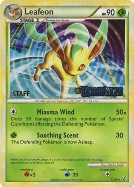 Leafeon - (Prerelease) [Staff]