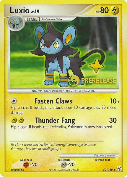 Luxio - (Prerelease)