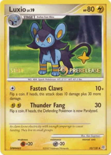 Luxio - (Prerelease) [Staff]