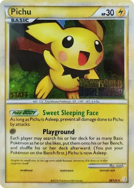 Pichu - (Prerelease) [Staff]