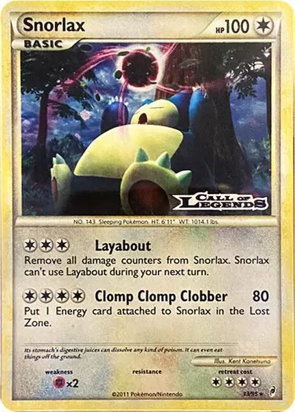 Snorlax - (Prerelease)