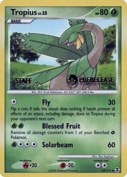 Tropius - (Prerelease) [Staff]
