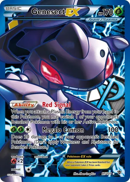 Genesect EX (Team Plasma) ( Full Art)