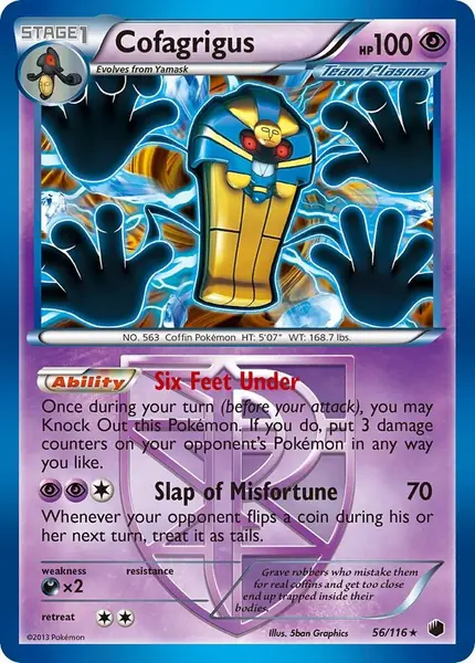 Cofagrigus (Team Plasma)