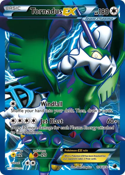 Tornadus EX (Team Plasma) ( Full Art)