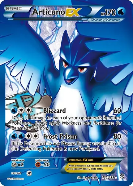 Articuno EX (Team Plasma) ( Full Art)