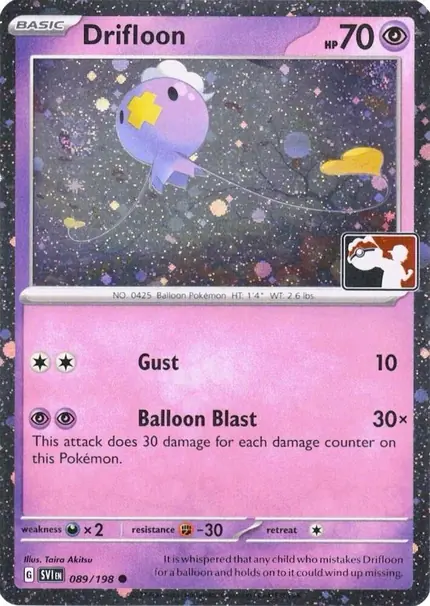 Drifloon - 089/198 (Cosmos Holo)