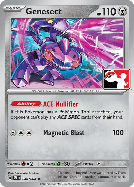 Genesect - 040/064 (Cosmos Holo)