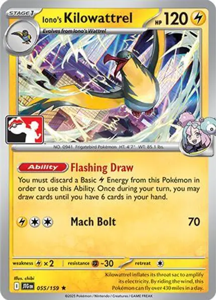 Iono's Kilowattrel - 055/159