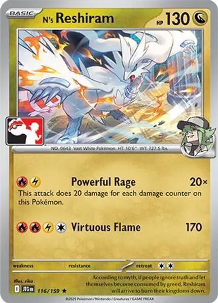 N's Reshiram - 116/159