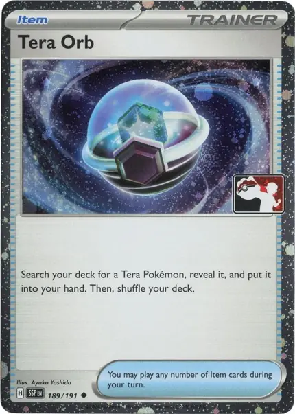 Tera Orb - 189/191 (Cosmos Holo)