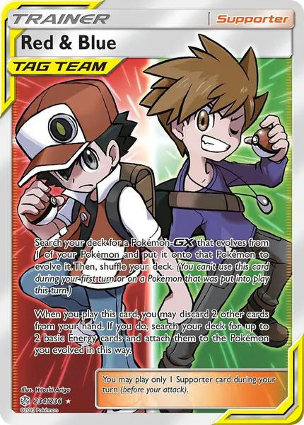 Red & Blue (Full Art)