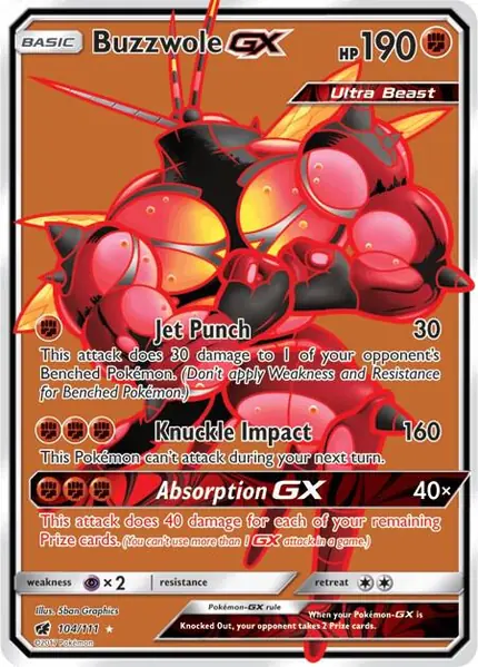 Buzzwole GX (Full Art)