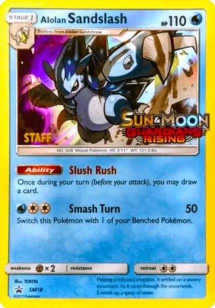 Alolan Sandslash - (Prerelease) [Staff]