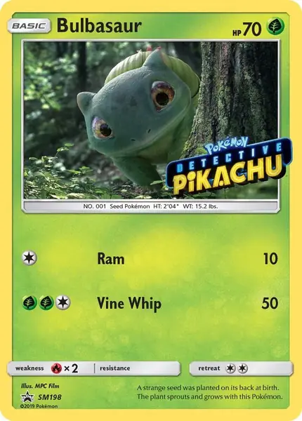 Bulbasaur - (Detective Pikachu Stamped)