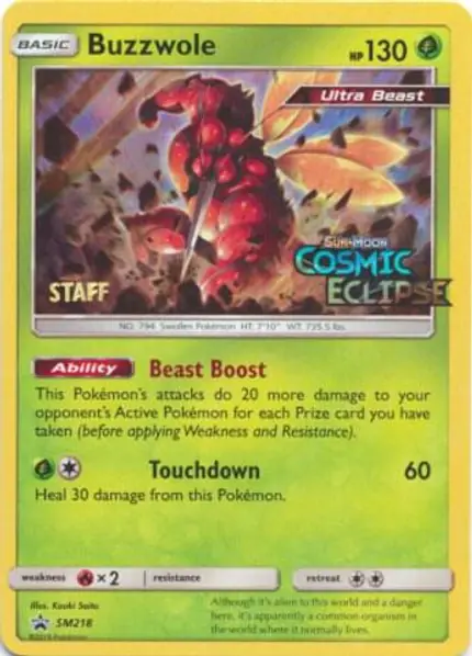 Buzzwole - (Prerelease) [Staff]