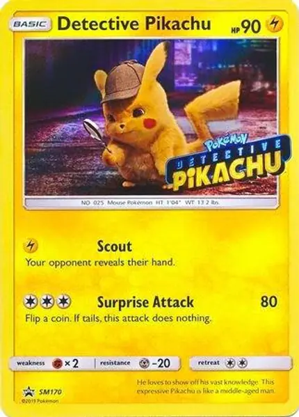 Detective Pikachu - (Stamped)