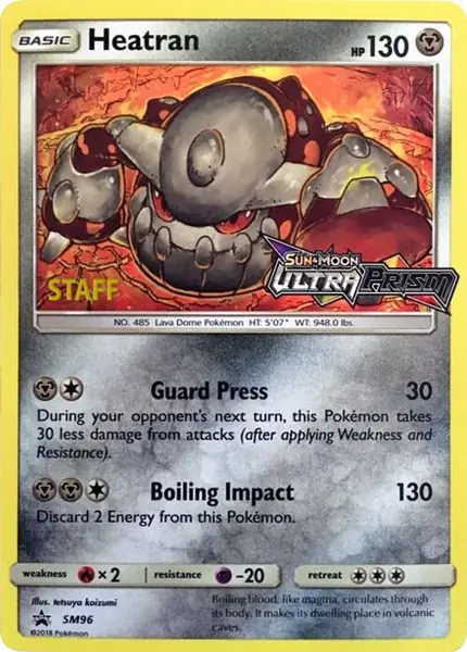 Heatran - (Prerelease) [Staff]