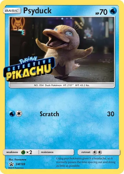 Psyduck - (Detective Pikachu Stamped)