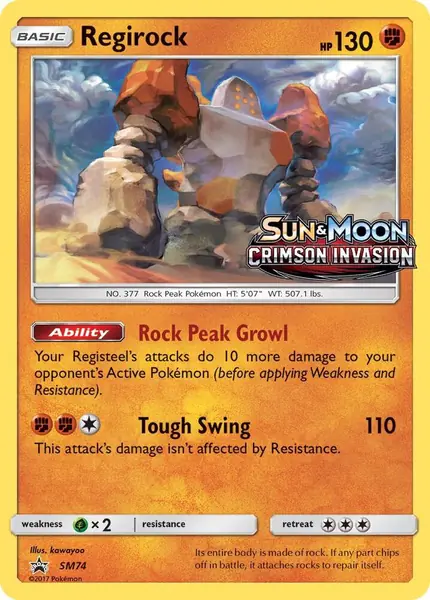 Regirock - (Prerelease)