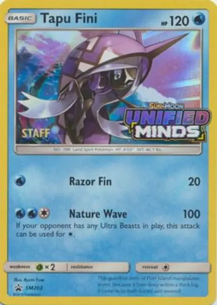 Tapu Fini - (Prerelease) [Staff]