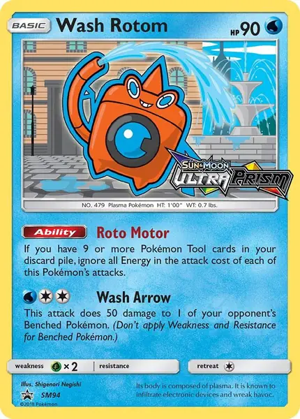 Wash Rotom - (Prerelease)
