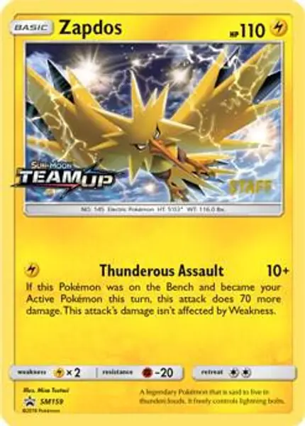 Zapdos - (Prerelease) [Staff]