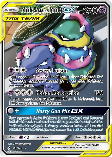 Muk & Alolan Muk GX (Full Art)