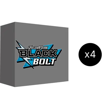 Black Bolt Pokemon Center Elite Trainer Box (Exclusive) Case