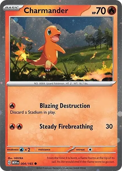 Charmander - (Cosmos Holo)
