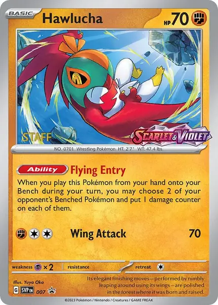 Hawlucha - (Prerelease) [Staff]