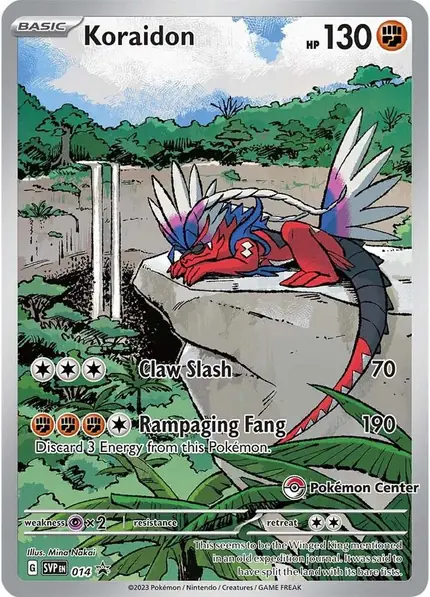 Koraidon - (Pokemon Center Exclusive)