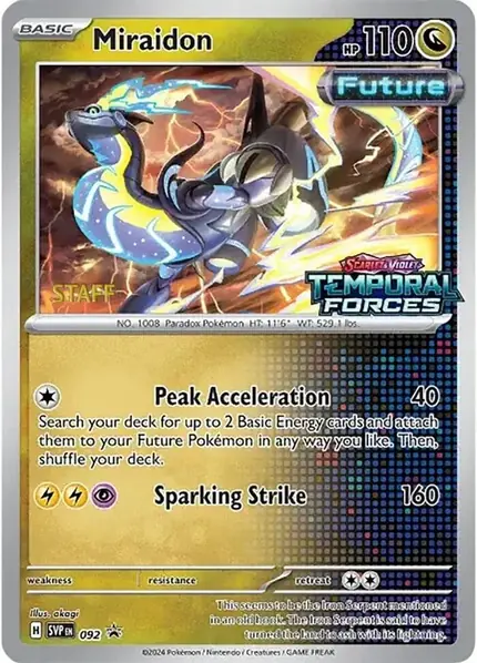 Miraidon - (Prerelease) [Staff]