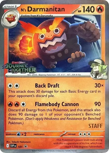 N's Darmanitan - (Staff)